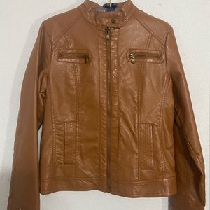 Leather jacket
